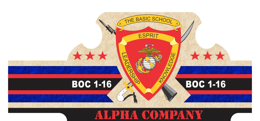 Custom Military Cigar Band 13